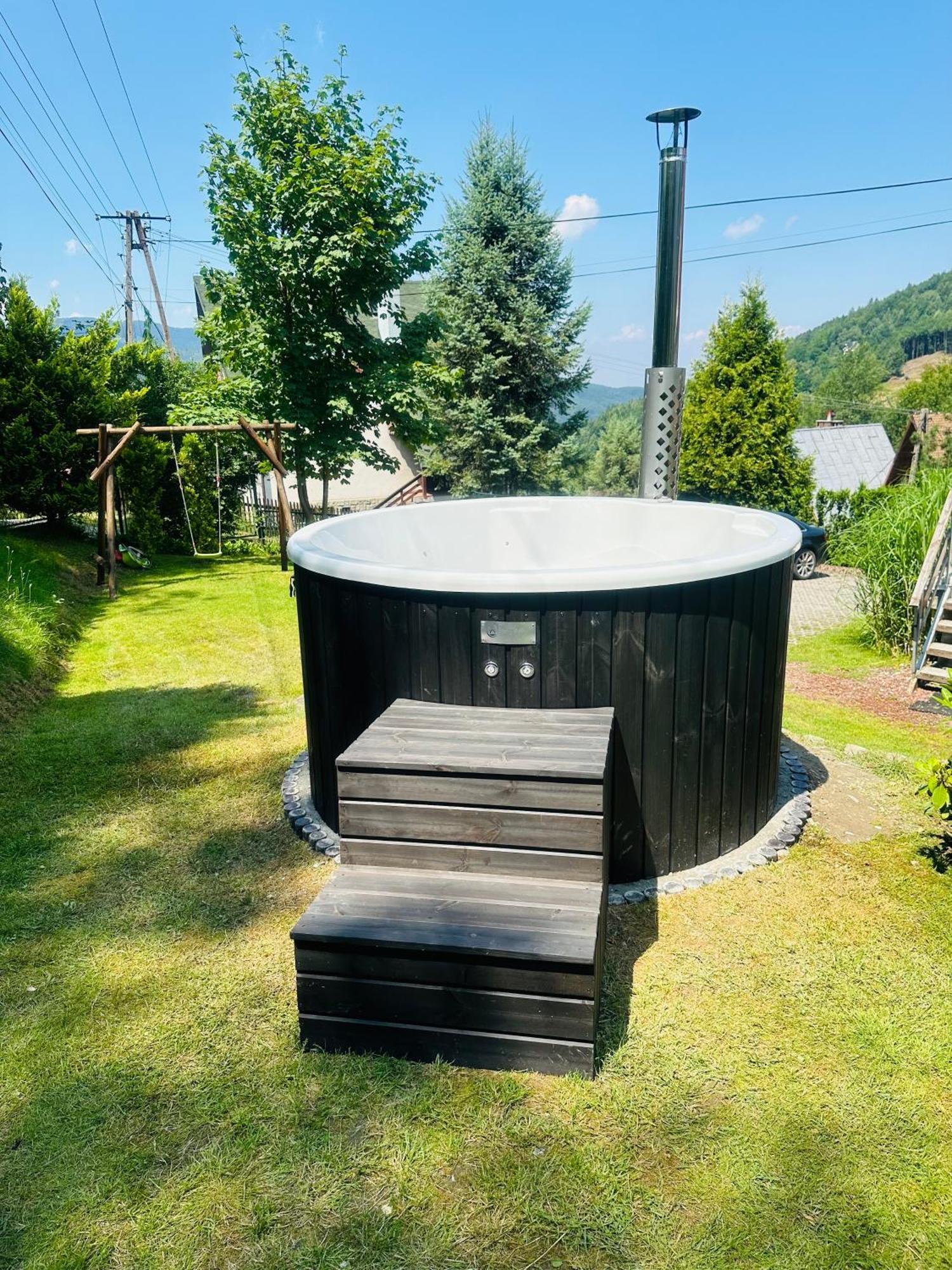 Jozka Chata Max 15 Os Sauna Jacuzzi Porąbka Eksteriør bilde